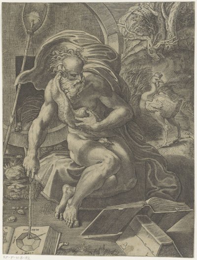 Diogene da Giovanni Jacopo Caraglio (attributed to)