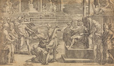 Il martirio di San Pietro e San Paolo, ca. 1527 da Giovanni Jacopo Caraglio