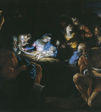 Adorazione dei pastori da Giovanni Lanfranco