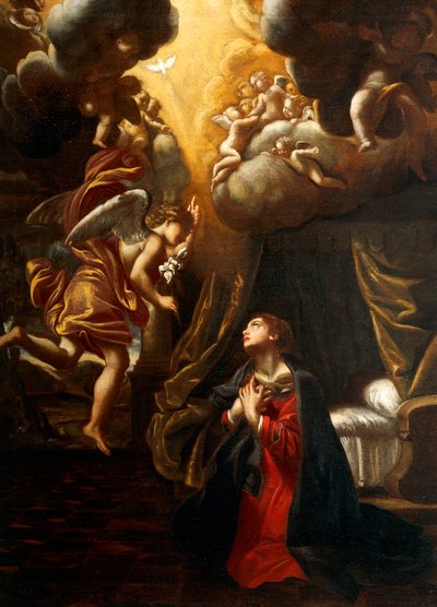 Annunciazione da Giovanni Lanfranco