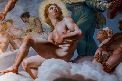 Apollo (dettaglio) da Giovanni Lanfranco