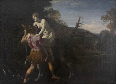 Ruggiero libera Angelica da Giovanni Lanfranco