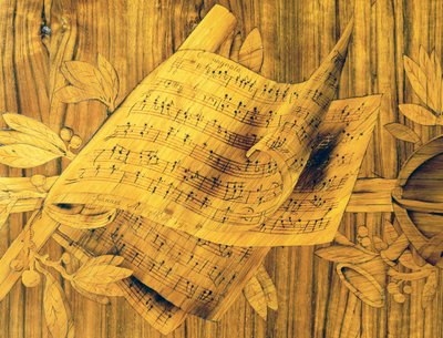 Partitura musicale, parte centrale dell