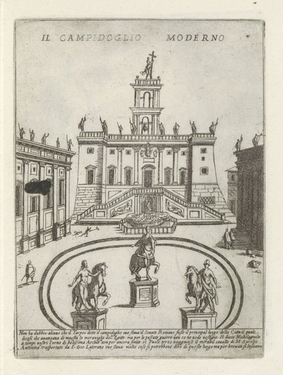 Campidoglio a Roma da Giovanni Maggi