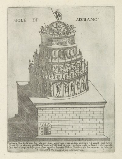 Mausoleo di Adriano da Giovanni Maggi