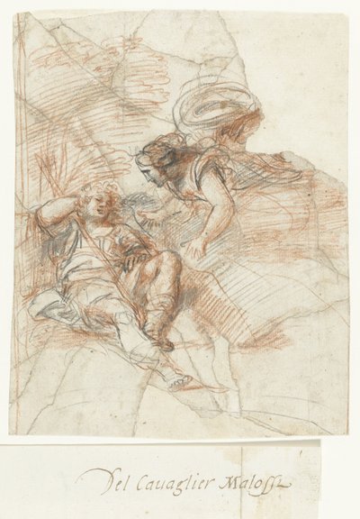 Diana visita Endimione da Giovanni Mannozzi