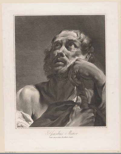 Apostolo Giacomo il Minore (serie: Apostoli) da Giovanni Marco Pitteri