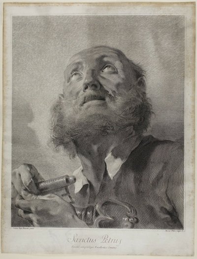 Dio Padre e undici dei dodici apostoli da Giovanni Marco Pitteri
