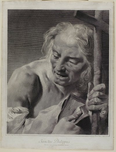 Dio Padre e undici dei dodici apostoli da Giovanni Marco Pitteri
