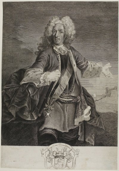 Johann Matthias, conte von Schulenburg da Giovanni Marco Pitteri