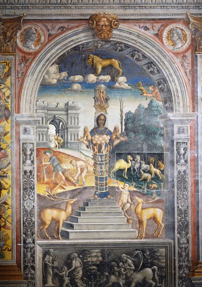 Affresco di Giovanni Maria Falconetto (1468-1535), Sala dello Zodiaco, Palazzo D