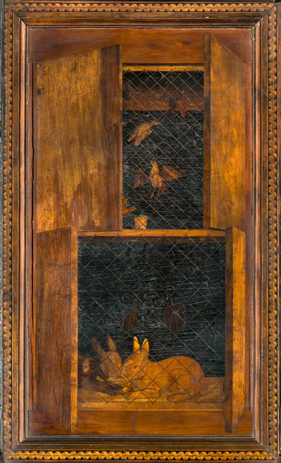 Coro canonico ligneo, Intarsiato da Giovanni Maria Platina 1484, Stallo superiore da Giovanni Maria Platina