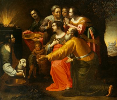 Il Sacrificio di Noè Dopo il Diluvio da Giovanni Martinelli