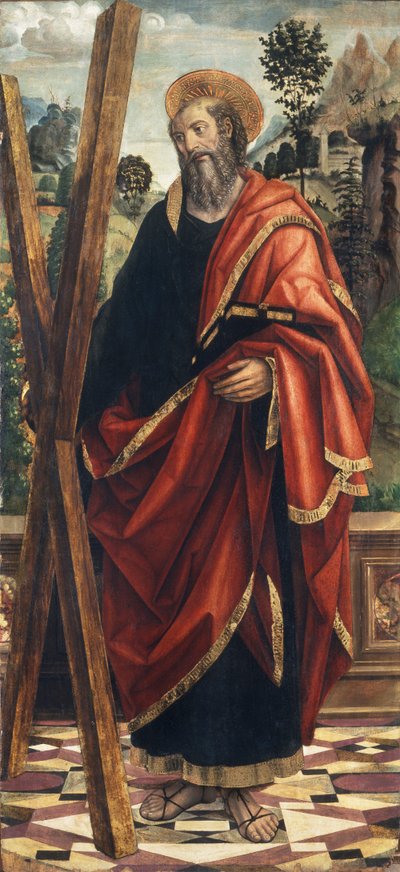 San Andrea, c.1496 da Giovanni Martino Spanzotti