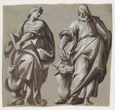 Gli evangelisti Giovanni e Luca da Giovanni Mauro della Rovere