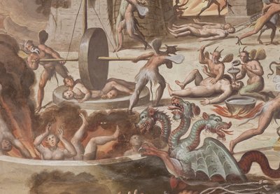 Inferno, 1614 (dettaglio) da Giovanni Mauro della Rovere