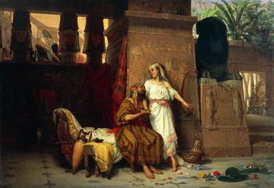 Abramo e Sara alla corte dei Faraoni da Giovanni Muzzioli