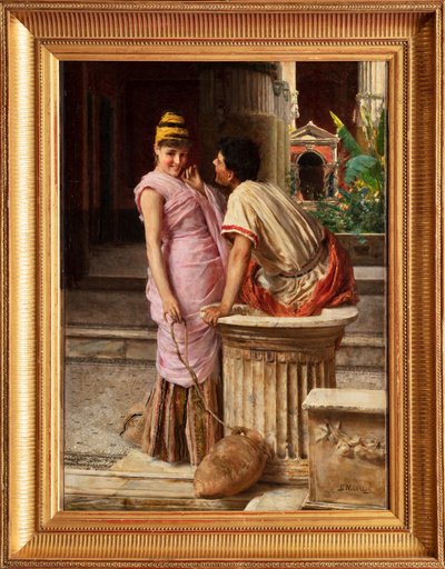 Scena di Pompei da Giovanni Muzzioli