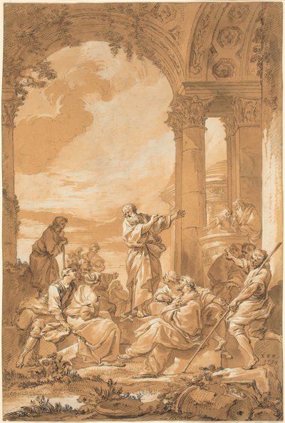 San Paolo predica ad Atene da Giovanni Paolo Panini