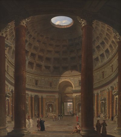 Interno del Pantheon, Roma da Giovanni Paolo Pannini