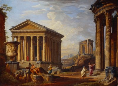 Un capriccio di rovine classiche da Giovanni Paolo Pannini