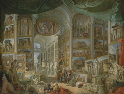 Antica Roma, 1757 da Giovanni Paolo Pannini