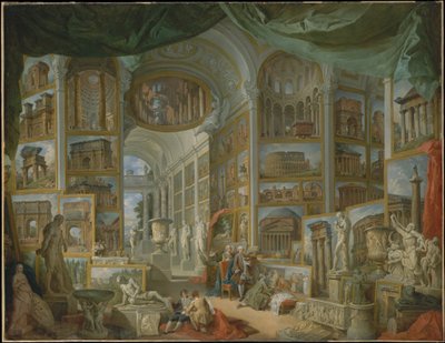 Antica Roma, 1757 da Giovanni Paolo Pannini