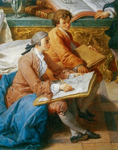 Galleria di vedute della Roma moderna ... da Giovanni Paolo Pannini or Panini