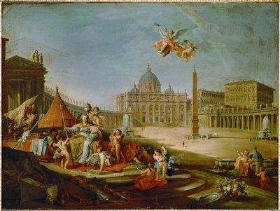 Piazza San Pietro con l