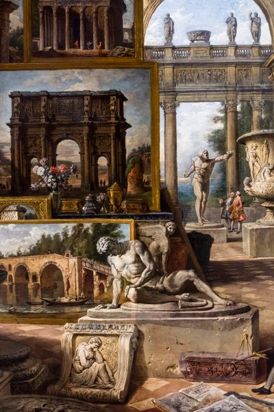 Roma Antica, circa 1754/57 (Oil on canvas) da Giovanni Paolo Pannini or Panini