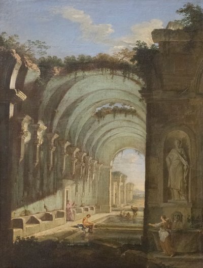 Rovine con terme da Giovanni Paolo Pannini