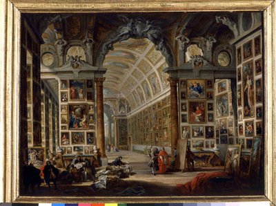 La galleria del cardinale Silvio Valenti Gonzaga da Giovanni Paolo Pannini