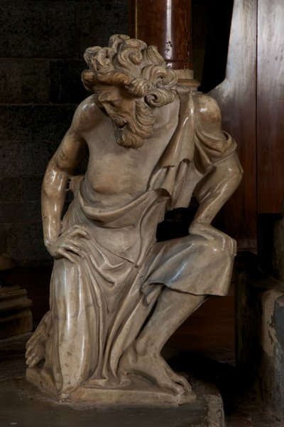 Il pulpito nella Chiesa di Sant