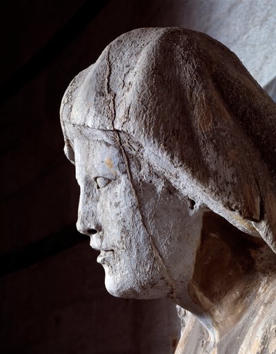 Vergine con bambino (dettaglio) da Giovanni Pisano