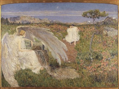 Italia, Amore alla Fontana della Vita da Giovanni Segantini