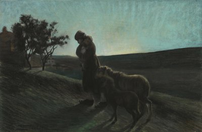 Le due madri, 1884-1886 da Giovanni Segantini