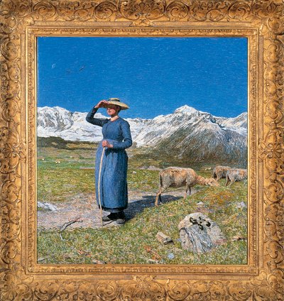 Mezzogiorno nelle Alpi da Giovanni Segantini