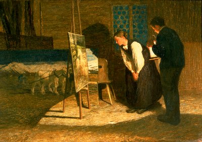 I miei modelli da Giovanni Segantini