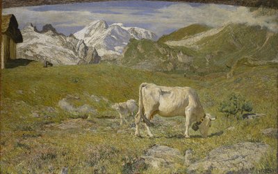 Pascoli di primavera, 1896 da Giovanni Segantini