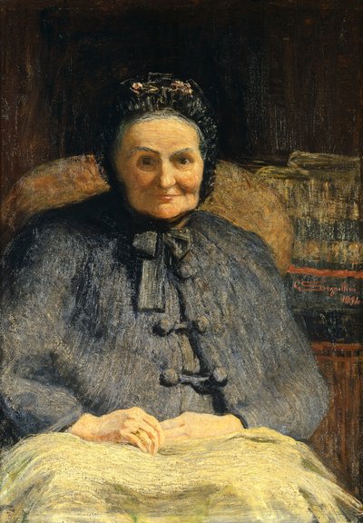 Ritratto della Signora Casiraghi Oriani da Giovanni Segantini