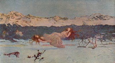 La punizione del lusso, 1891 da Giovanni Segantini