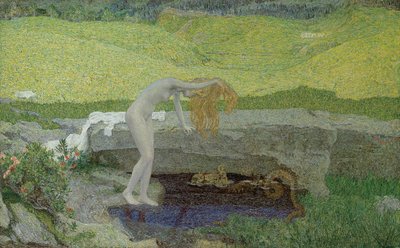 Vanità La fonte del male da Giovanni Segantini