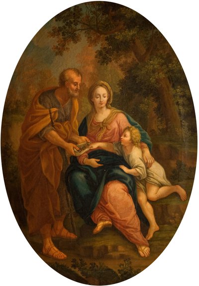 La Sacra Famiglia da Giovanni Stefano Robatto