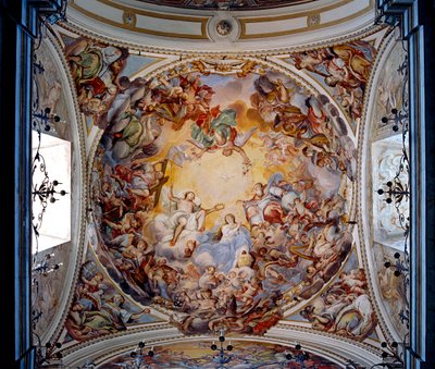 Incoronazione della Vergine, 1725 da Giovanni Tuccari