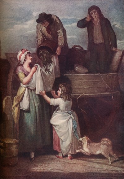 Grida di Londra: Piselli Freschi Raccolti Giovane Hastings da Giovanni Vendramini