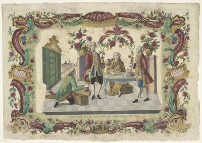 Il Figliol Prodigo chiede al padre la sua eredità da Giovanni Volpato (possibly)