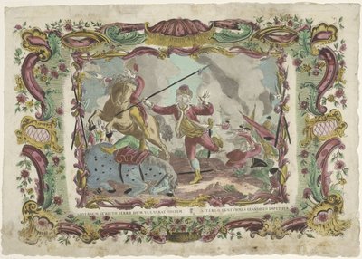 Soldati in battaglia da Giovanni Volpato (possibly)