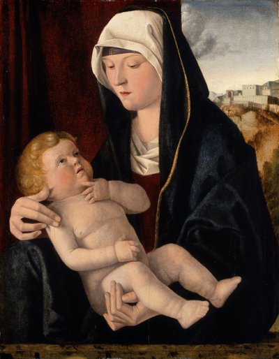 Madonna col Bambino da Giovanni Workshop of Bellini