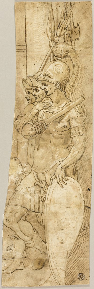 Tre soldati romani da Giovanni da Bologna