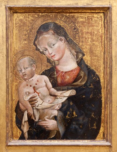 La Vergine e il Bambino, c.1420 da Giovanni da Modena